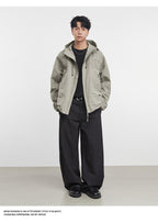 Men's Autumn Jacket Hooded Jacket Men's Simple Trend American Outdoor Jacket Top