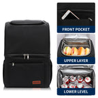 Double-layer thermal insulation backpack, travel 22L refrigerated ice pack