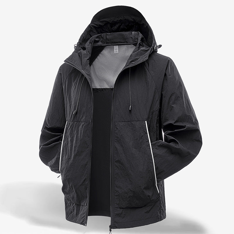 Lightweight Reflective UPF50+ Sun Protection Jacket Anti‑Bacterial Quick Dry for Men & Women
