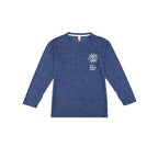 Boys Mountain Style Sun Print Quick Dry Long Sleeve Tee