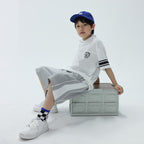 Big Kids Boys Color Block Casual Sports 5 Inch Shorts