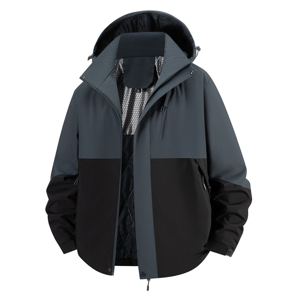 Women's and men's jackets are windproof and waterproof, and padded jackets.