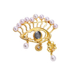 Demon Eye Brooch Exaggerated Horus Eye Corsage