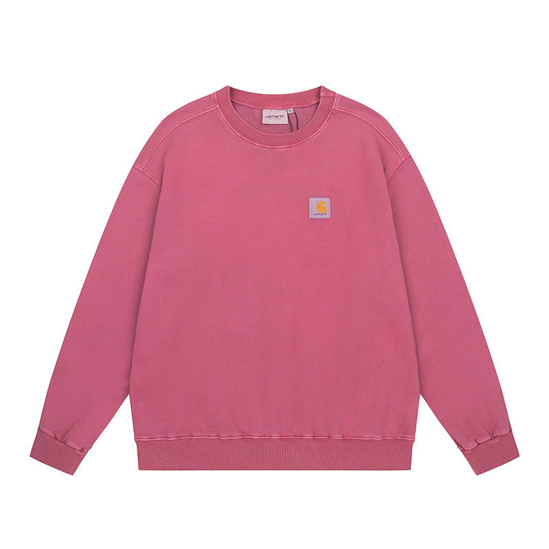 Carhartt WIP Nelson Sweat - Distressed Washed Crew Neck Sweatshirt
