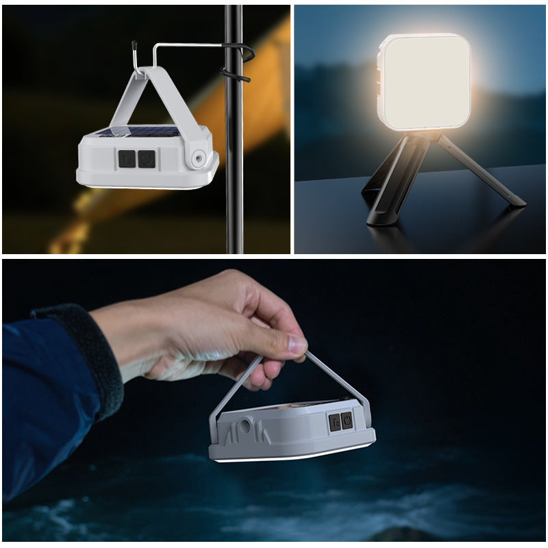 Rechargeable LED Camping Lantern, Multi‑Functional Outdoor Ambient Lighting Lamp