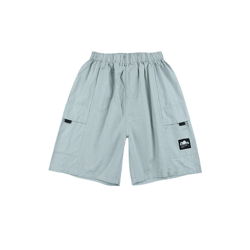 Outdoor-Inspired Style Lightweight Boys' Cargo Shorts