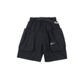 Mountain Style Cargo Shorts with Large Pockets & Embroidery
