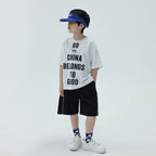 Big Kids Boys Lightweight Knit Shorts, Summer Casual Sport Bottoms