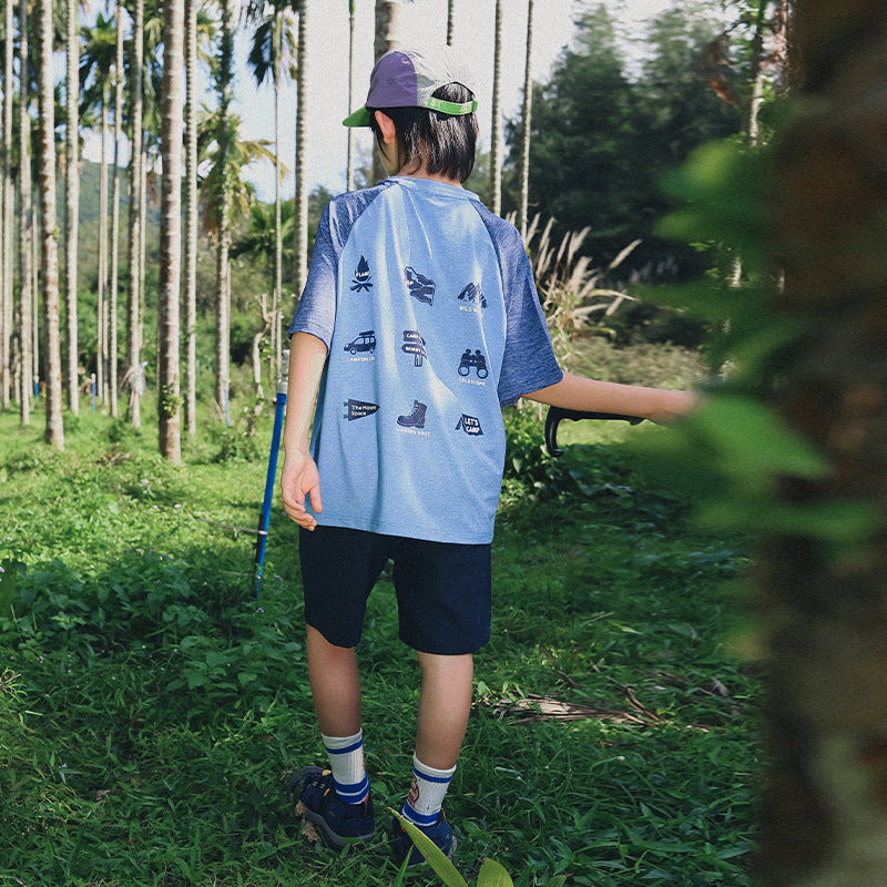 Boys' Short-Sleeve Outdoor Cooling T-Shirt