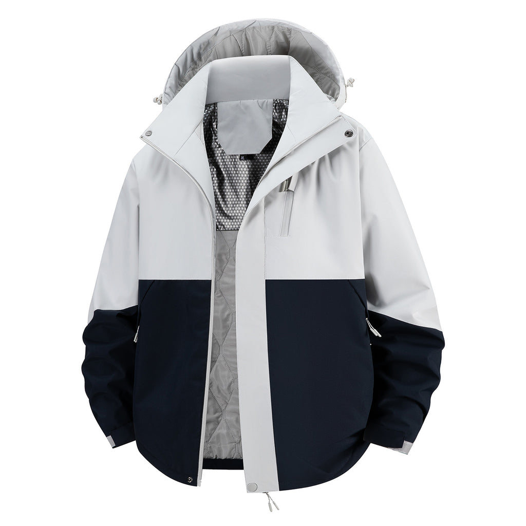 Women's and men's jackets are windproof and waterproof, and padded jackets.