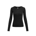 Lenzing TencelTM wool round-neck top
