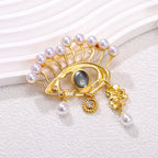 Demon Eye Brooch Exaggerated Horus Eye Corsage