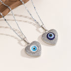 Evil Eye Necklace with Zircon