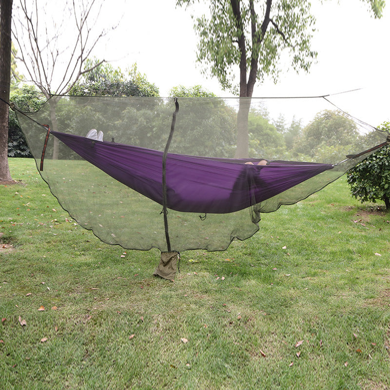 360‑Degree Anti‑Mosquito Net Hammock for Outdoor