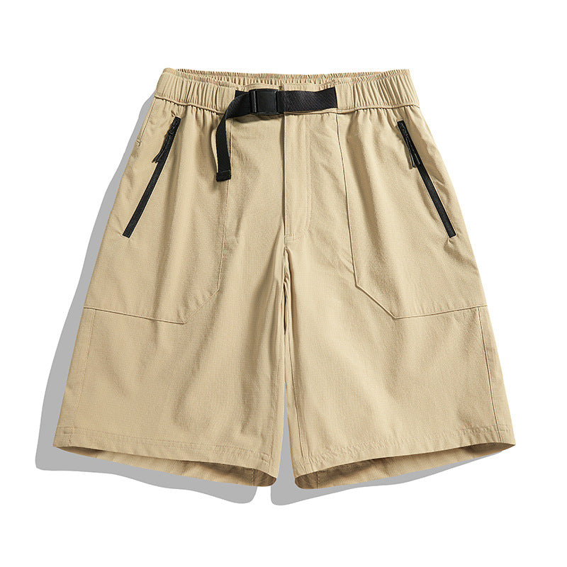 Unisex 5‑Inch Quick‑Dry Summer Shorts, Plus Size Casual Sports Shorts