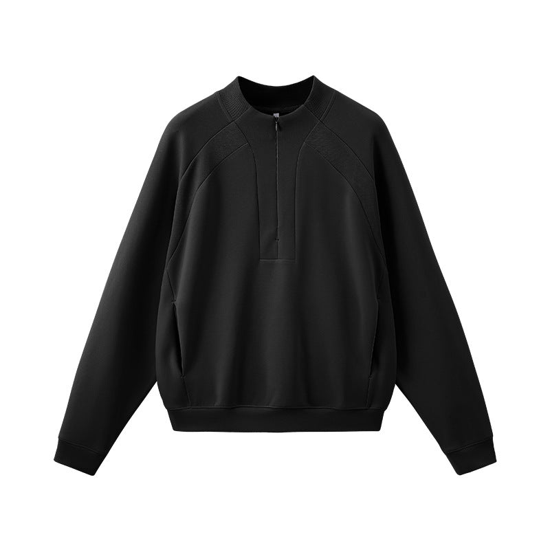 Men's LYCRA® Long‑Sleeve Half‑Zip Windproof Sweatshirt