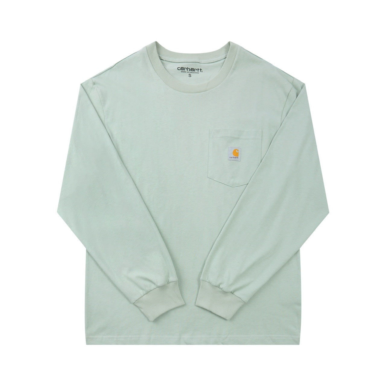 Carhar Long Sleeve Loose Crew Neck T-Shirt