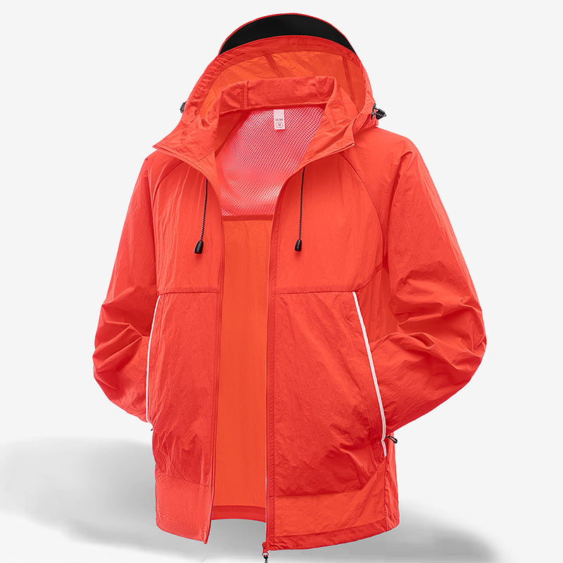 Lightweight Reflective UPF50+ Sun Protection Jacket Anti‑Bacterial Quick Dry for Men & Women