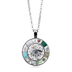 Amulet Magic Lucky Symbol Evil Eye Pendant Necklace
