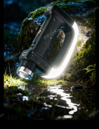 Rechargeable Magnetic Zoom LED Work Light, IR Long‑Range Outdoor Flashlight