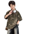 Boys' Lightweight Camouflage T-Shirt