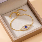 Turkish Evil Eye Adjustable Bracelet