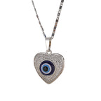 Evil Eye Necklace with Zircon