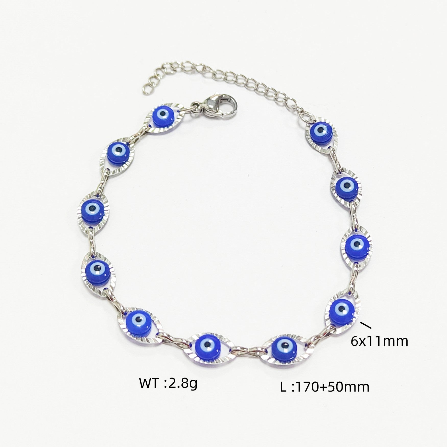 Evil Eye Stainless Steel Jewelry