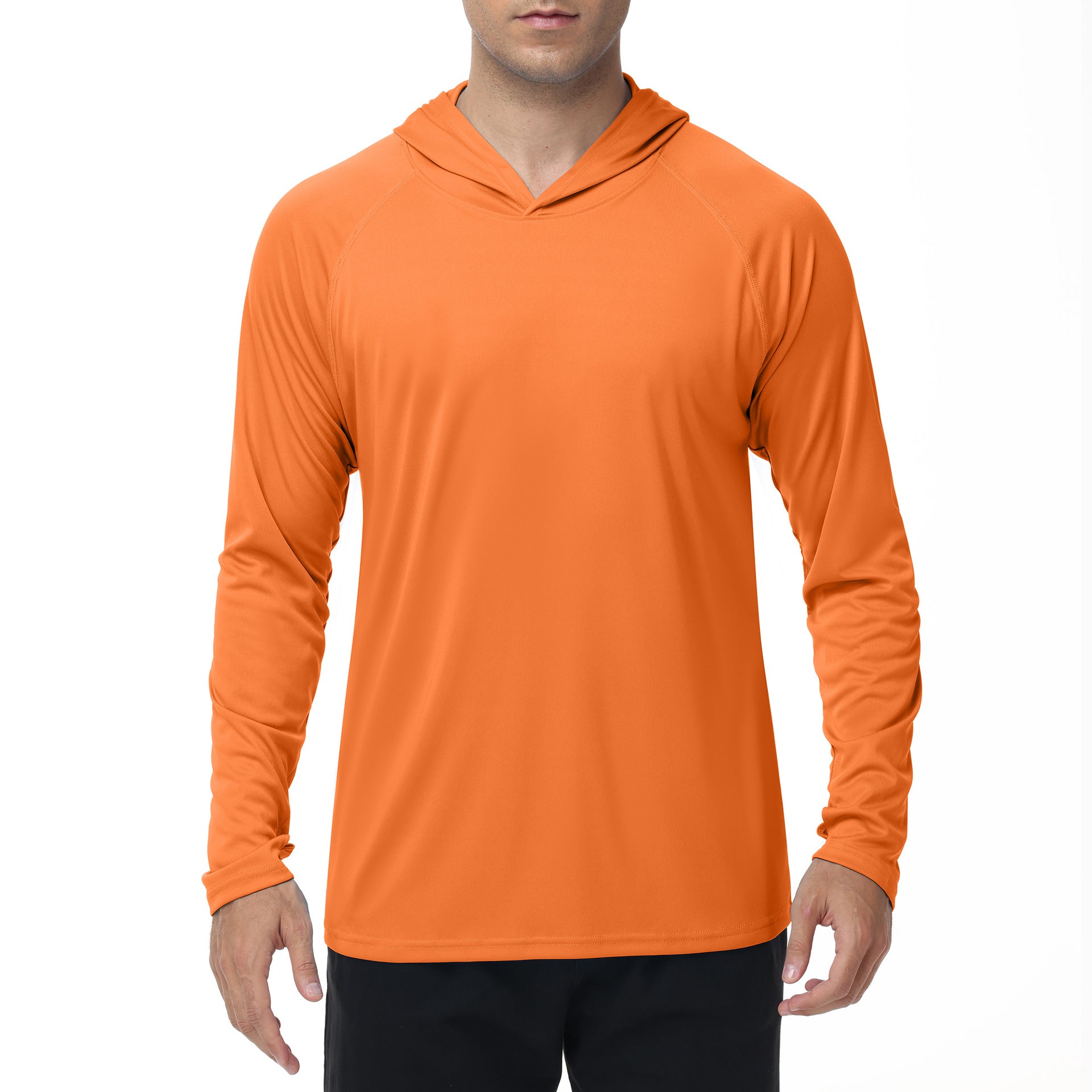 Men's UPF50+ Quick Dry Hooded UV Protection Outdoor Sun Shirt