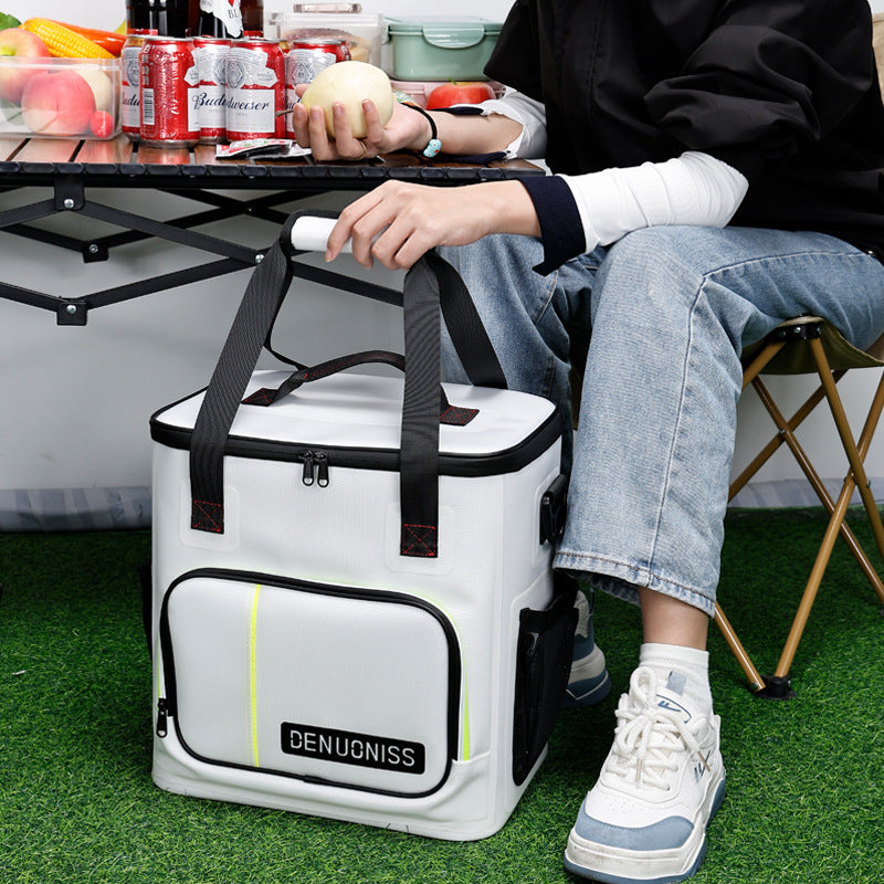Portable cooler, 30L waterproof cooler bag