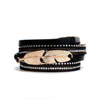 Brezin Locks Multi-Feather Bracelet
