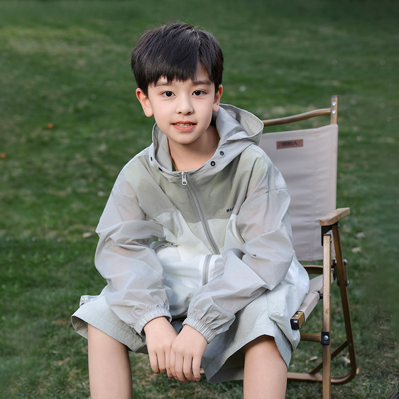 UPF 50+ UV-Protective Sun Shirt for Kids