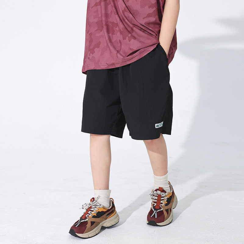 2026 New Lightweight Quick Dry 5 Inch Athletic Shorts for Boys