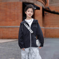 Boys' Lightweight Color-Block Hooded Sun-Protection Jacket
