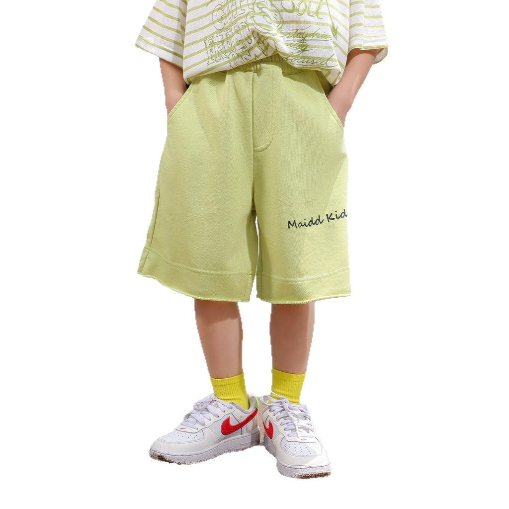 Summer 5-inch Athletic Shorts for Big Kids