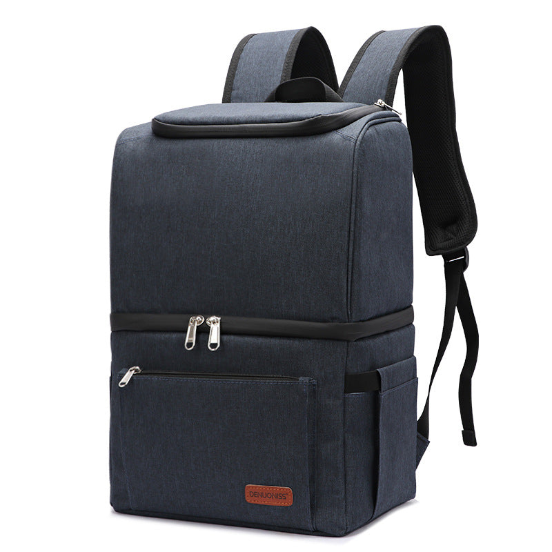 Double-layer thermal insulation backpack, travel 22L refrigerated ice pack
