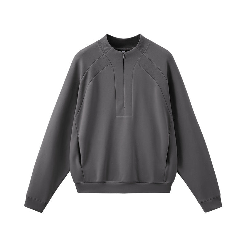 Men's LYCRA® Long‑Sleeve Half‑Zip Windproof Sweatshirt