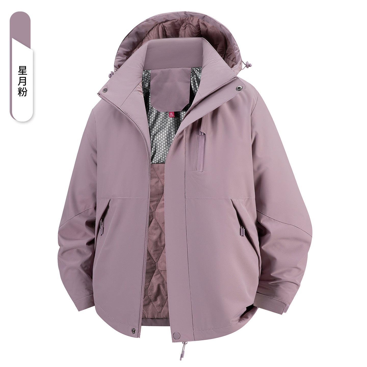 Women's and men's jackets are windproof and waterproof, and padded jackets.