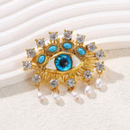 Demon Eye Brooch Exaggerated Horus Eye Corsage