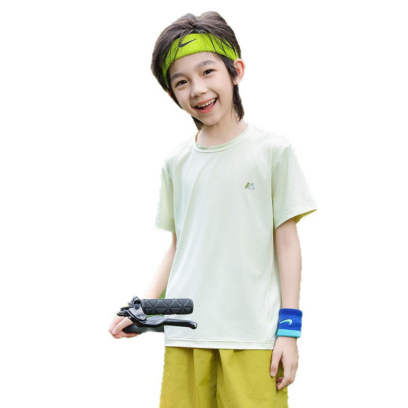 Boys UPF50+ Quick Dry Cool Touch Sports T-Shirt