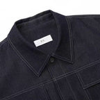 Premium Collared Denim Jacket - Unisex Fall New Minimalist Loose-Fit Stylish Versatile