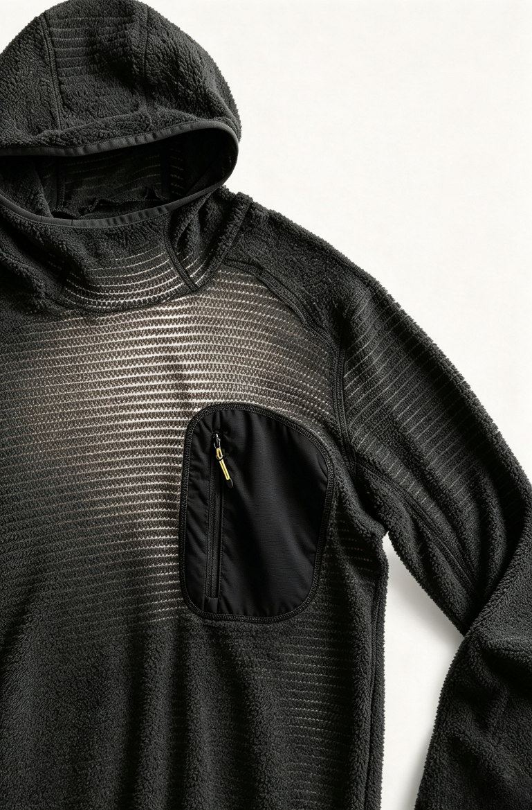 Thermolite Lightweight Air-Fleece Temperature Regulating Pullover Hoodie
