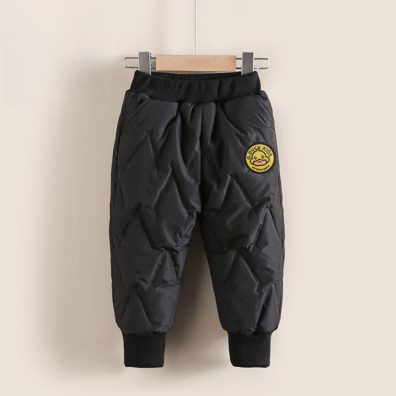 Kids' Winter New Padded Pants - Unisex Toddler Extra Thick Windproof Warm