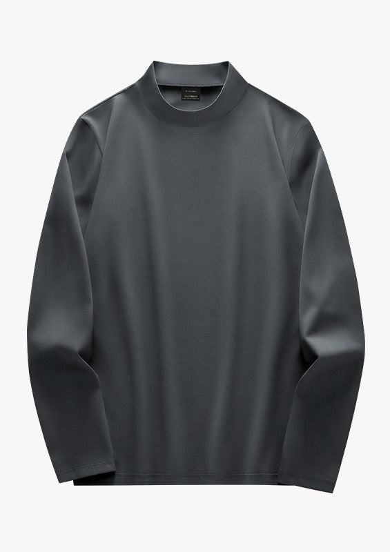 Autumn new 10A grade bacteriostatic Modal cotton long-sleeved T-shirt men's, solid color slim-fitting bottoming shirt, multi-color optional S-4XL