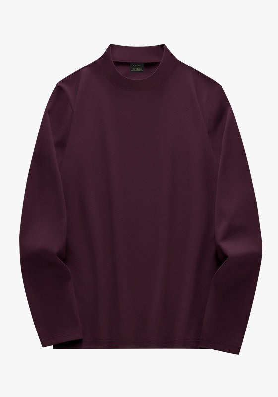 Autumn new 10A grade bacteriostatic Modal cotton long-sleeved T-shirt men's, solid color slim-fitting bottoming shirt, multi-color optional S-4XL