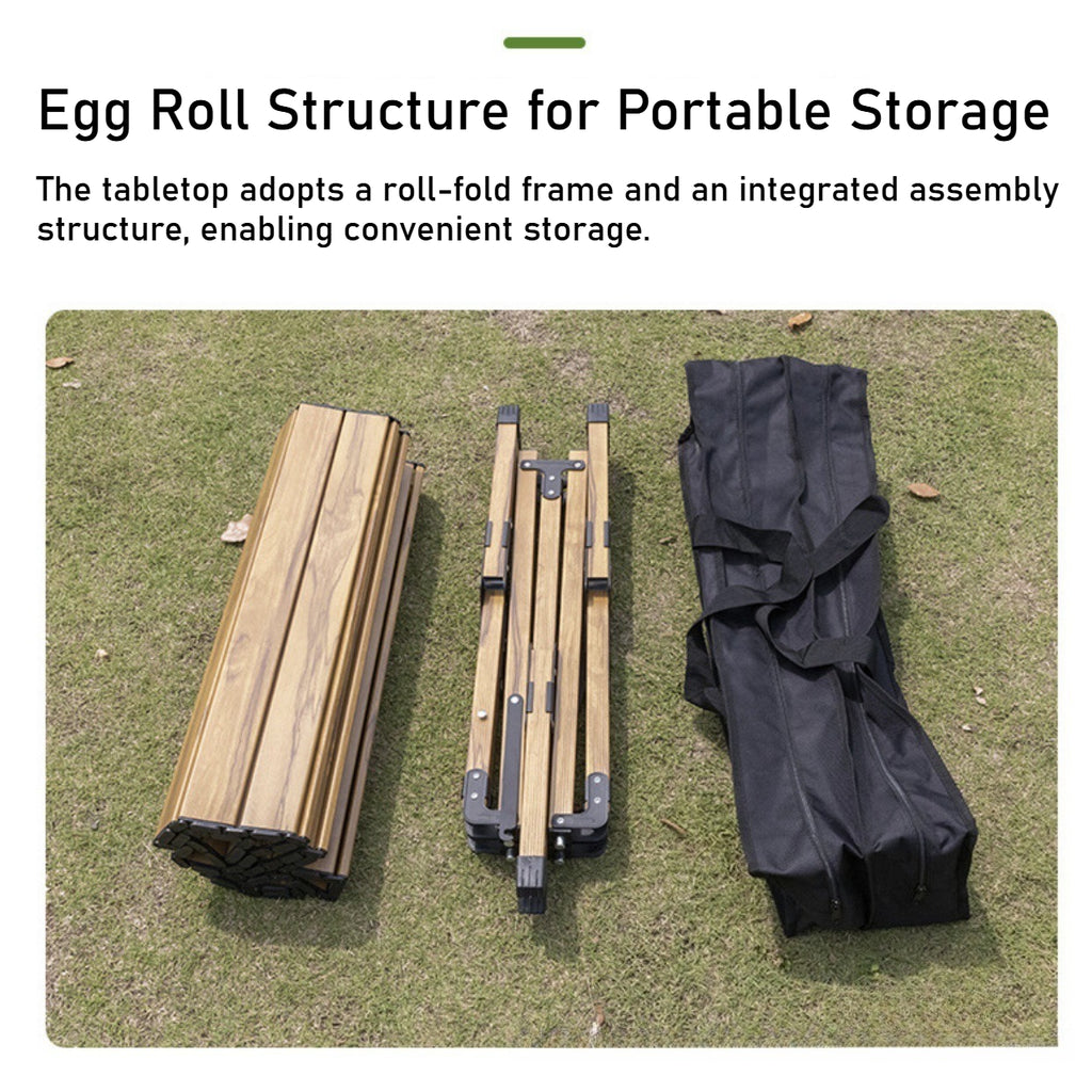 Portable Folding Table - For Camping Outdoor Beach Vendor Catering Use