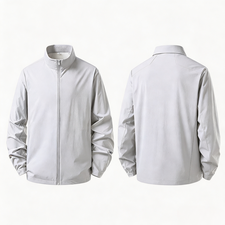 Men's Windproof UV‑Protection Windbreaker, Spring Business Outdoor Breathable Casual Jacket