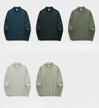 Autumn new 10A grade bacteriostatic Modal cotton long-sleeved T-shirt men's, solid color slim-fitting bottoming shirt, multi-color optional S-4XL