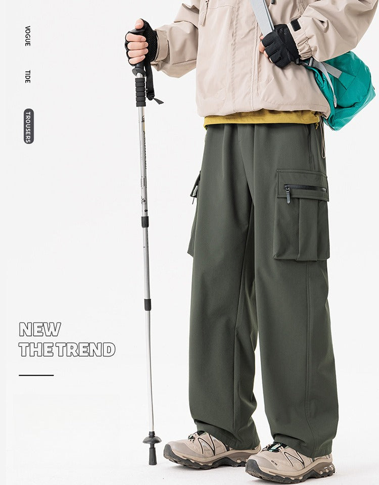Tooling Casual Pants Men's Outdoor Mountaineering Winter Waterproof Windproof Pants