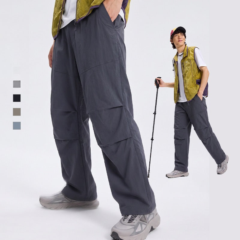 Wenhouu Men Waterproof Cool Touch Stretch Adjustable Outdoor Hiking Trekking Pants